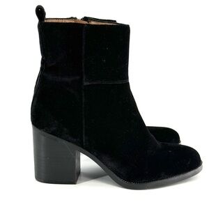 Franco Sarto Owen Velvet Boots Booties 7